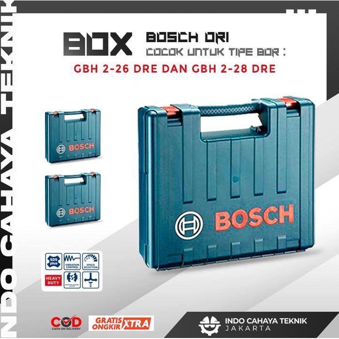 Dongcheng Tools - Diskon  Bosch Box Mesin Bor Bosch Type Gbh 2-26 & 2-28 Dre Cocok Untuk Bor