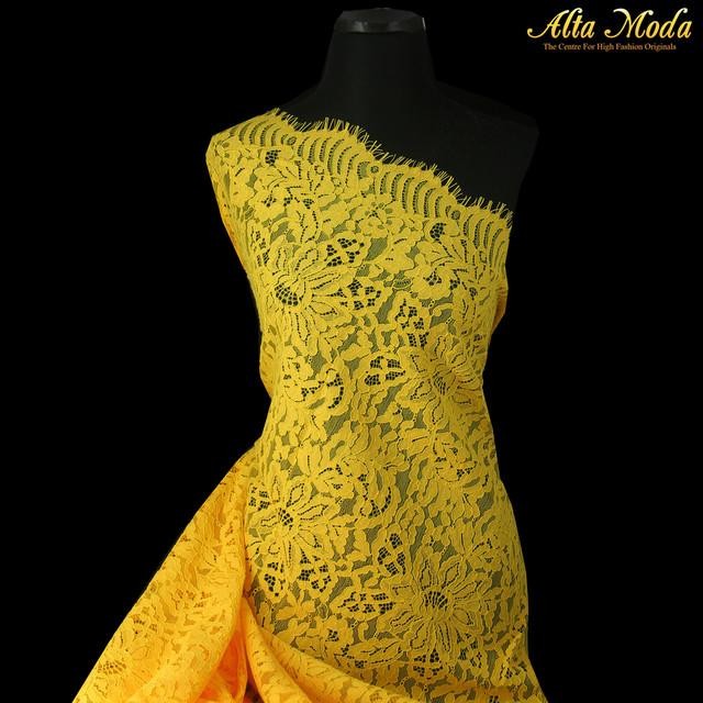 Sale Brokat Perancis Yellow (3M) (Alta Moda)