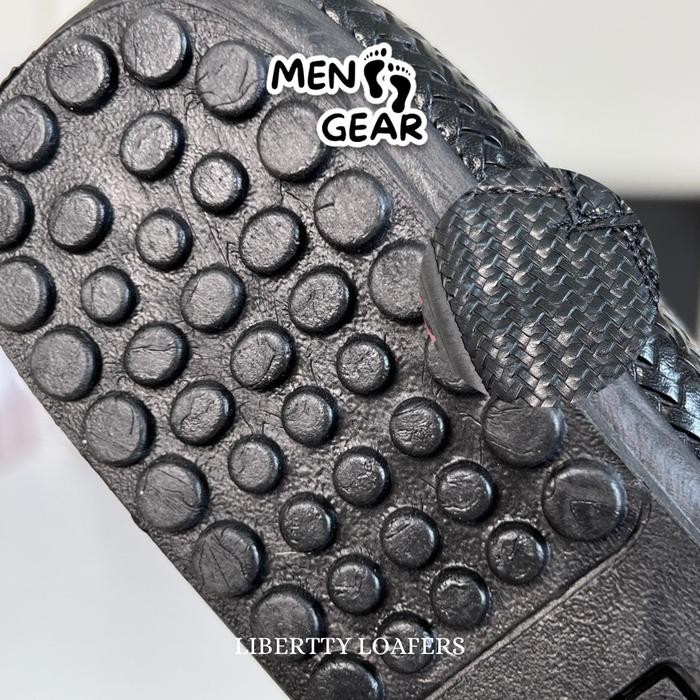 rwci- Menfootgear Libertty Sepatu Loafers Pria Sepatu Casual Pria Flat Shoes Karet Empuk