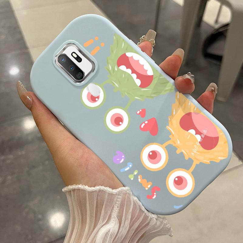 Casing Hp Untuk OPPO A5 2020 A9 2020 Case Casing Raksasa HP Kasing bulat gemuk Cesing Silikon Softca