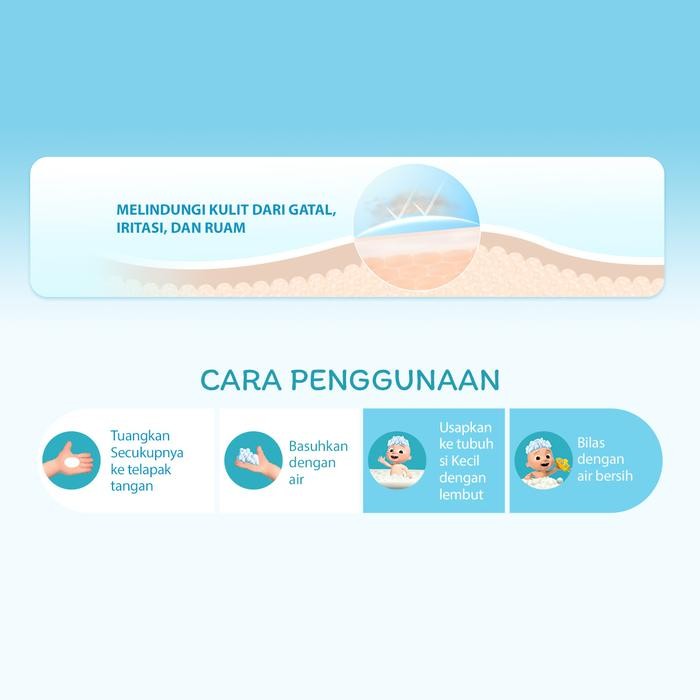 xwdu- [Mystery Box] Lactacyd Baby Gentle Care 500Ml + Gentle Care 60Ml - Sabun Dan Shampo