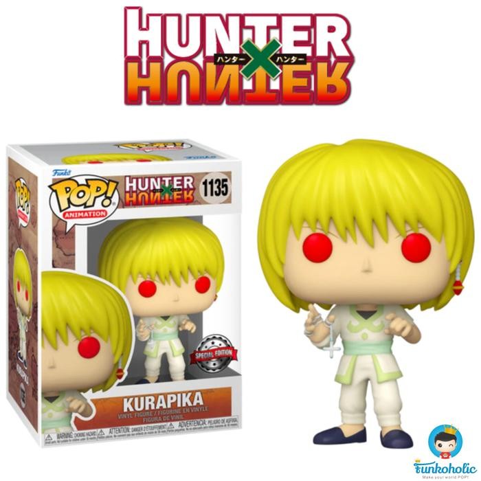 Funko POP Hunter x Hunter Kurapika Scarlet Eyes with Chain EXCLUSIVE