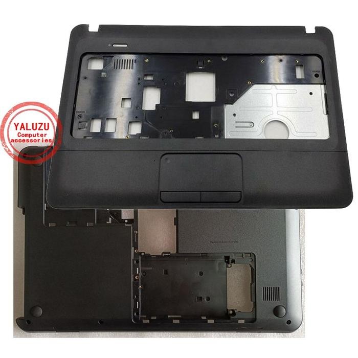 Casing Laptop NEW Shell For HP 1000 450 455 CQ45-M00 CQ45 Palmrest Upper Case/Bottom Base Cover