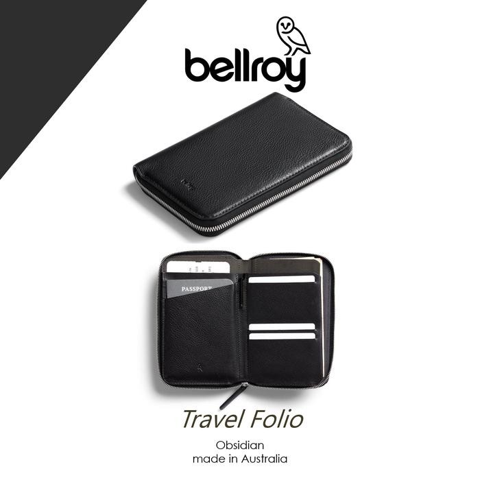 Dompet Travel - Bellroy Travel Folio Obsidian Original