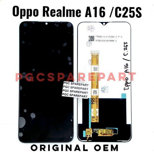 NEW ORIGINAL OEM LCD TOUCHSCREEN FULLSET OPPO REALME A16 C25S