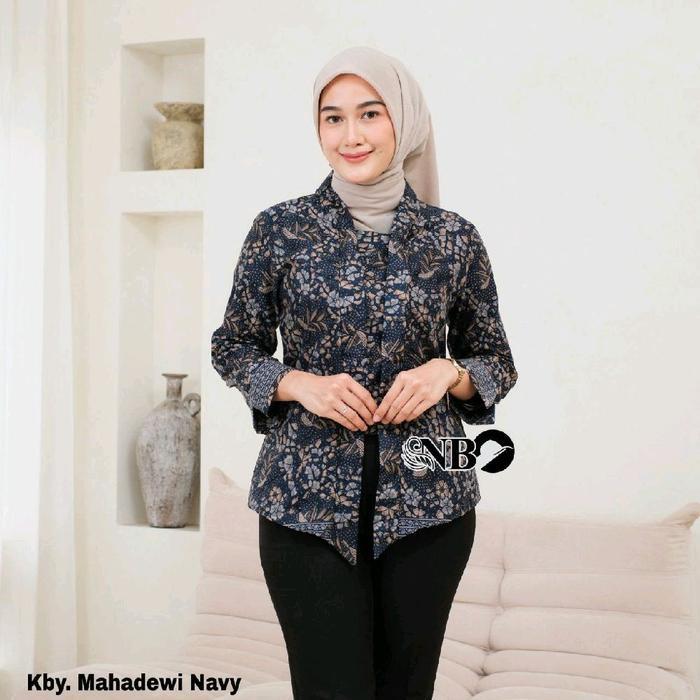 Blouse Batik Wanita Modern Model Kebaya Katun Atasan Terlaris