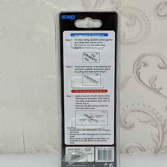 Baru Chain Rantai Kmc 10 Speed Silver
