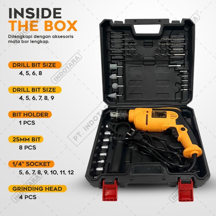 Mesin Bor Listrik Impact Drill Listrik Orion HD-6617