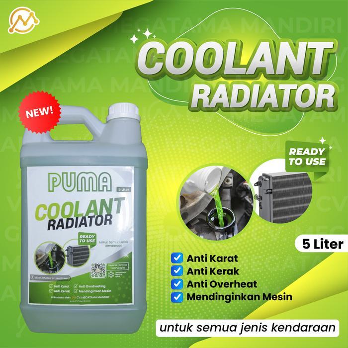 Puma Coolant 5L / Air Radiator 5 Liter / Radiator Coolant 5 Liter - Pendingin Mesin Mobil & Motor
