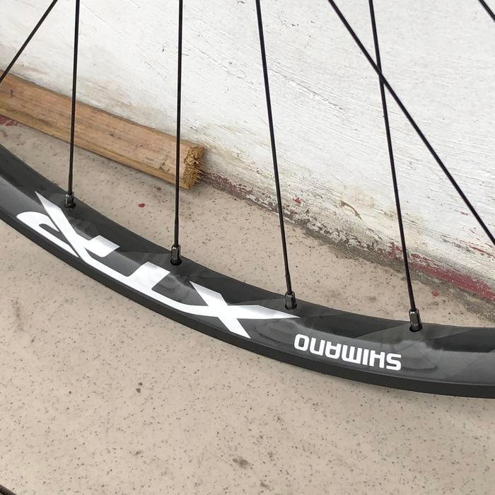 Wheelset 27.5 Shimano Xtr Carbon M9020 Hitam Thru Axle Ta Centerlock