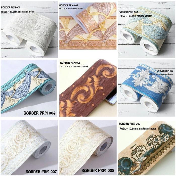 Promo Gm - Borderlist Wallpaper Wall Border List Border Wallpaper Lis Tembok Lis Wallpaper