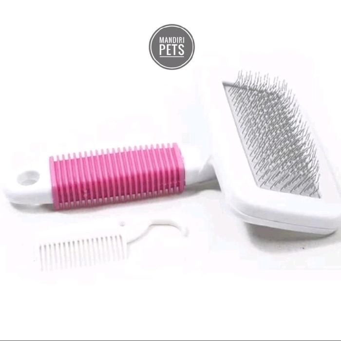 Readyy Sisir Bulu Anjing & Kucing - Sisir Bulu Anjing - Sisir Bulu Kucing