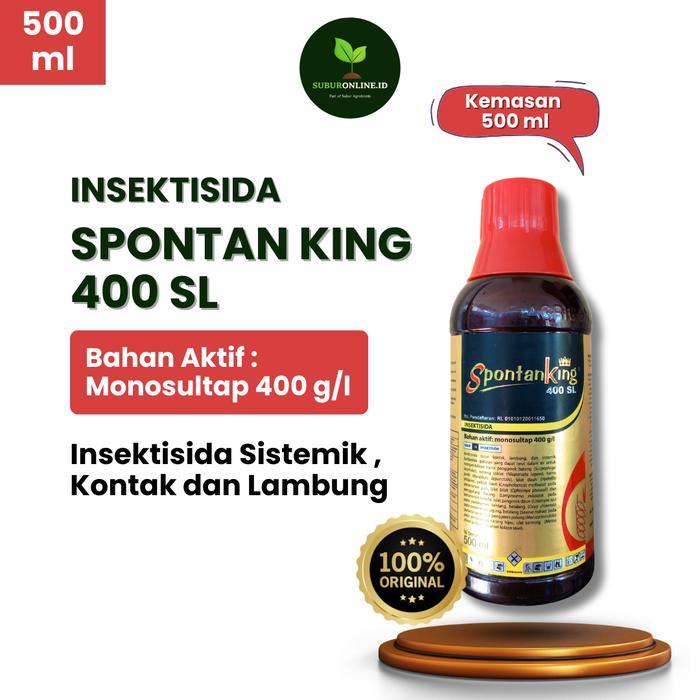 Insektisida Spontan King 400 SL Kemasan 500 mL untuk Padi dan Jagung