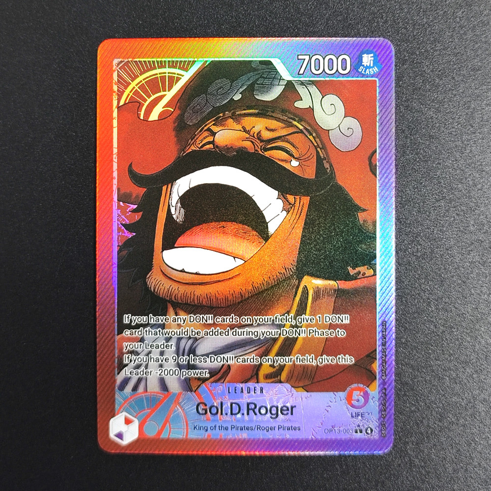 DIY One Piece Card Game ACE Luffy Sabo Bonney Roger OP13-002 OP13-001 OP13-004 OP13-100 Collection