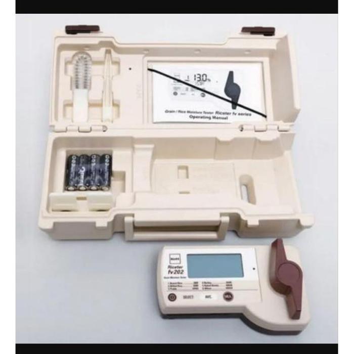 KETT Fh 202 Tester Kadar Air Beras/Gabah merek KETT
