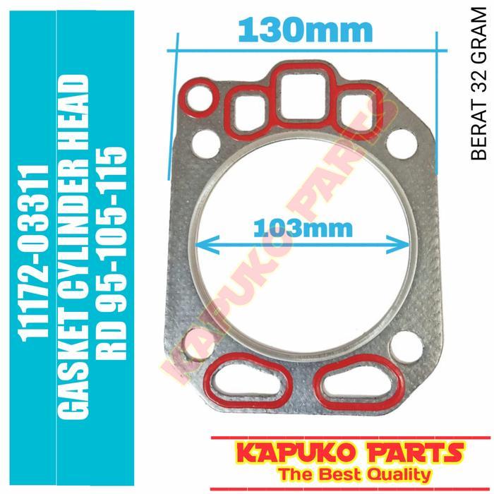 Rd 105 Rd 110 Rd 115 Packing Head Graphite Mesin Diesel Kubota