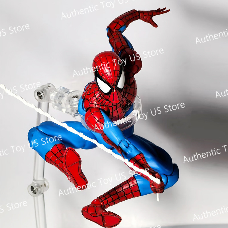 100% Original Ct Toys Spiderman Figure Mafex 185 The Amazing Spider-Man SHF Anime Action Figure
