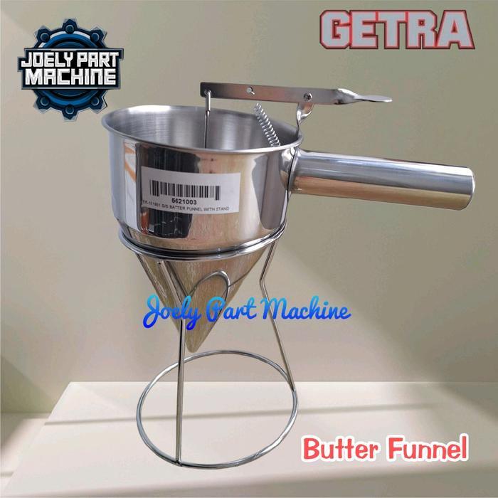 Corong Penuang Adonan / Batter Funnel Stainless Steel MUTU DFN-12 / GETRA