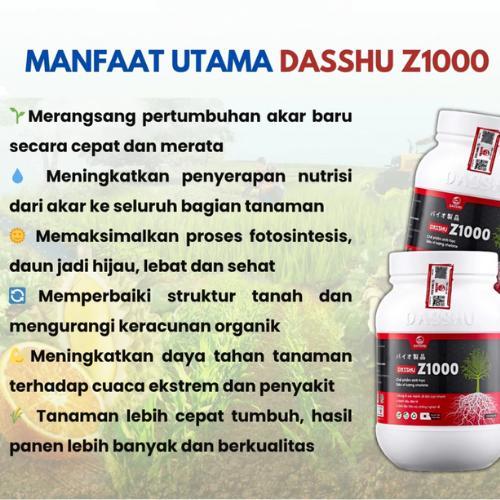DASSHU Z1000 PUPUK ORGANIK JEPANG 1KG ORIGINAL UNTUK AKAR BUNGA DAN BUAH