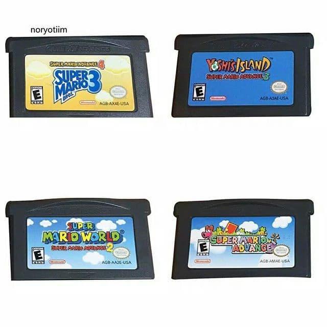 Kaset Gameboy Gba Super Mario Series Terbaru