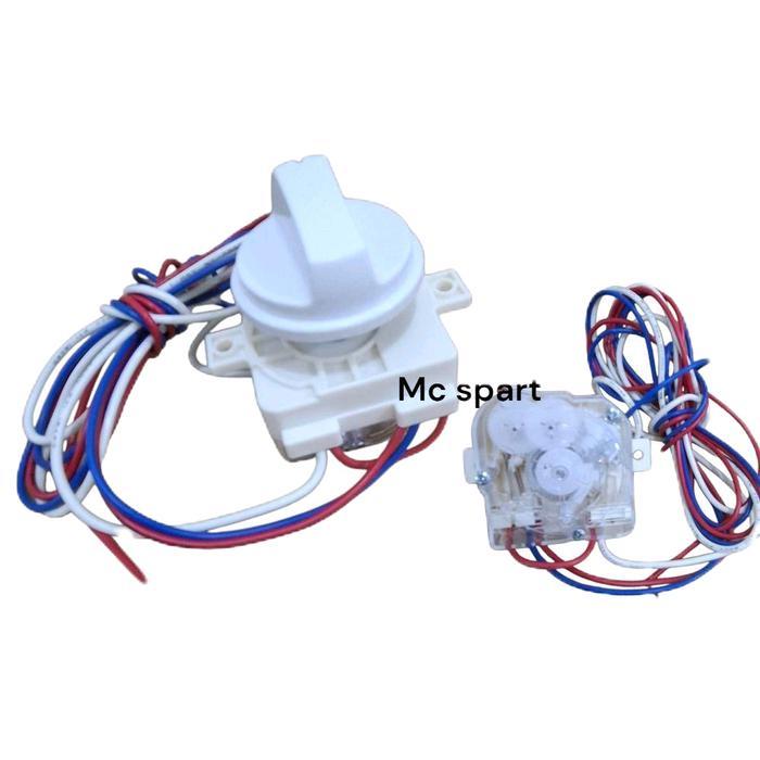 SALE Sharp ES-T95CR ES-T95CL ES-95HTES-T95MWEST95M Set Timer wash 3 kabel + Knop mesin cuci sharp 2
