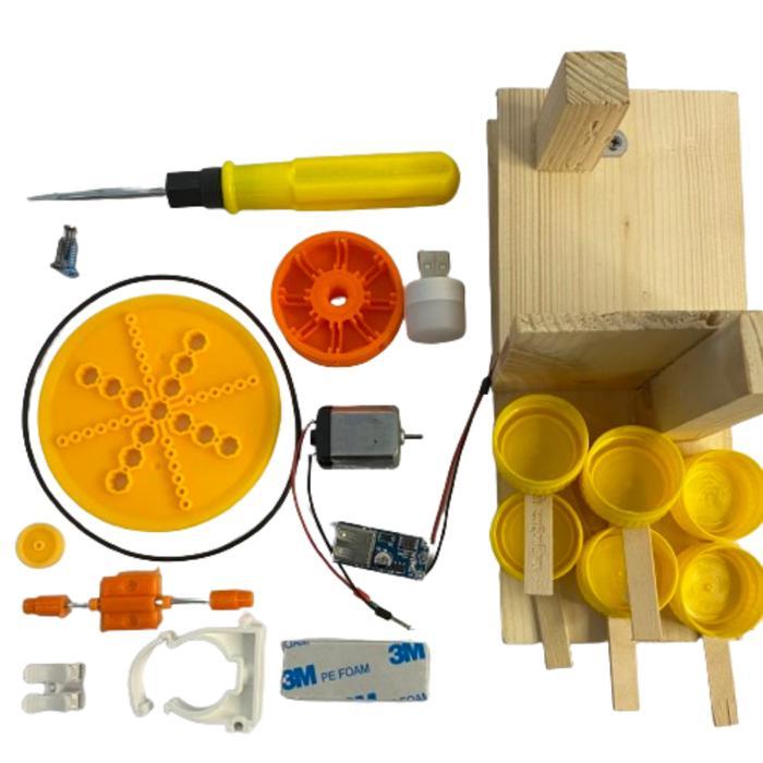 Kit Edukasi Plta Mini Kincir Air Water Turbine Generator
