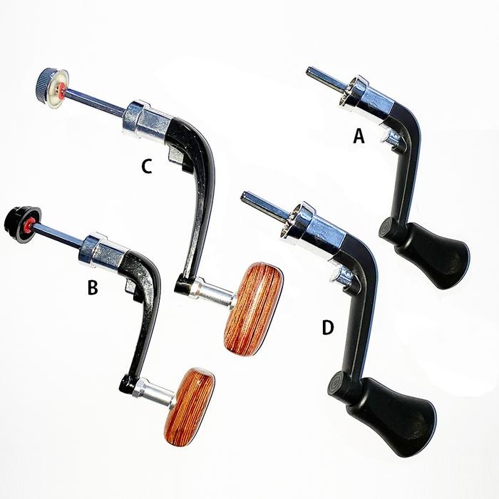 Sougayilang Pro - Engkol Tangan Handle Handel Reel Ril Pancing Metal Besi Semua Ukuran