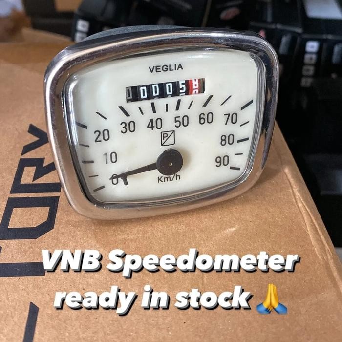 Speedometer Vespa Vnb Model Veglia Import