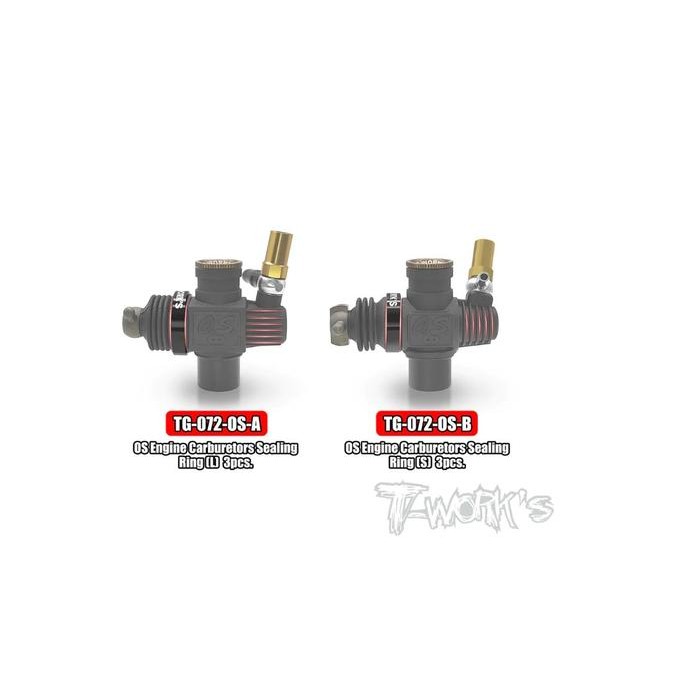 TG-072-OS OS Engine Carburetors Sealing Ring (S) 3pcs.