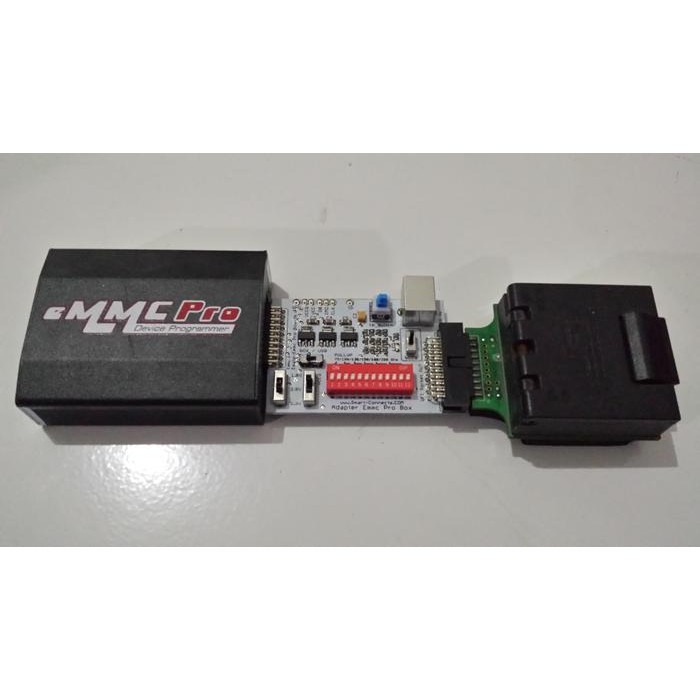 ADAPTER KHUSUS EMMC PRO BOX DIRECT ISP PULLUP USB VCC VCCQ UFI SOCKET