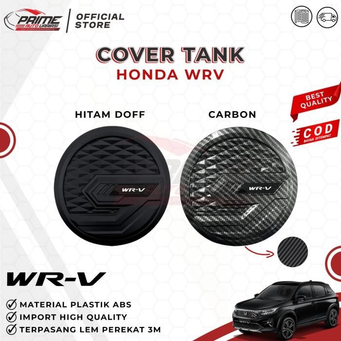 TERBARU Tank Cover Honda WRV Cover Tutup Tangki Bensin WRV Diamond Hitam IM289