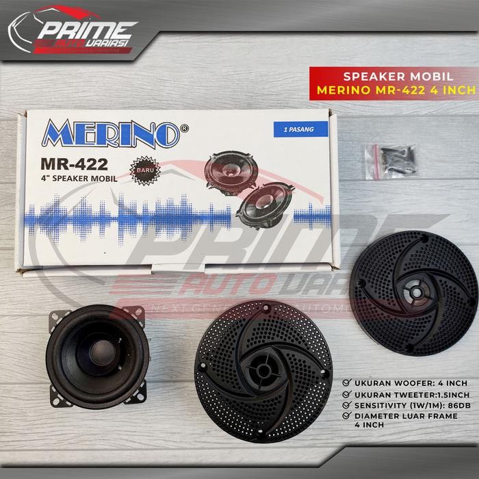 BIG SALE SPEAKER MOBIL MERINO MR-422 4 INCH UNIVERSAL PT502