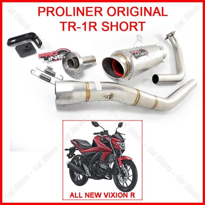Bisa Spk Proliner Tr1 Short All New Vixion R Vva 155 V Ixion Original Pro Liner