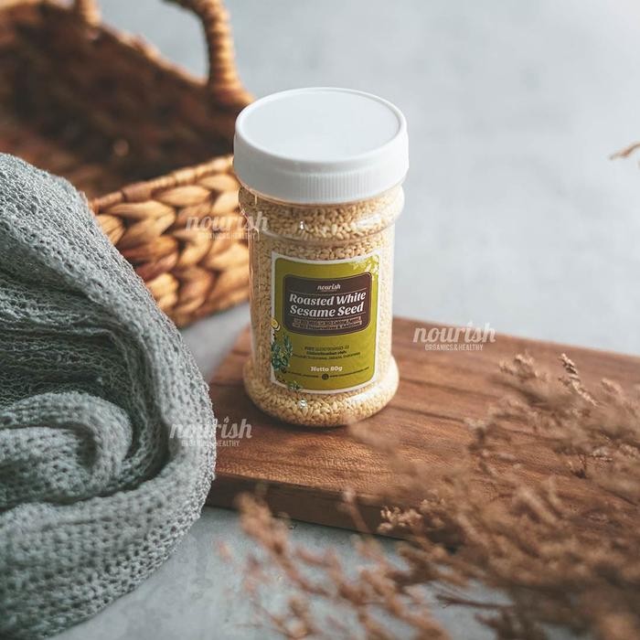 

Pilihan- Roasted White Sesame Seed 80Gr / Wijen Putih Panggang