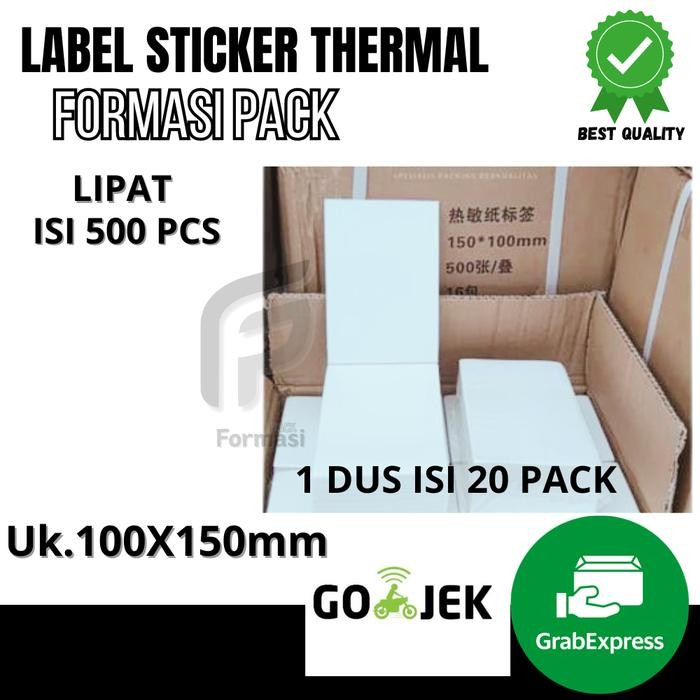 

Pilihan- Kertas Thermal 100X150Mm Lipat Isi 500 ( 1 Dus 20 Pack )