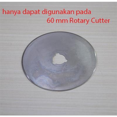 

Pilihan- Refill Blade - Refill Mata Pisau Rotary Cutter 60 Mm