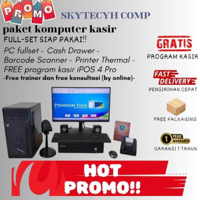 

KOMPUTER KASIR LENGKAP TANPA APLIKASI