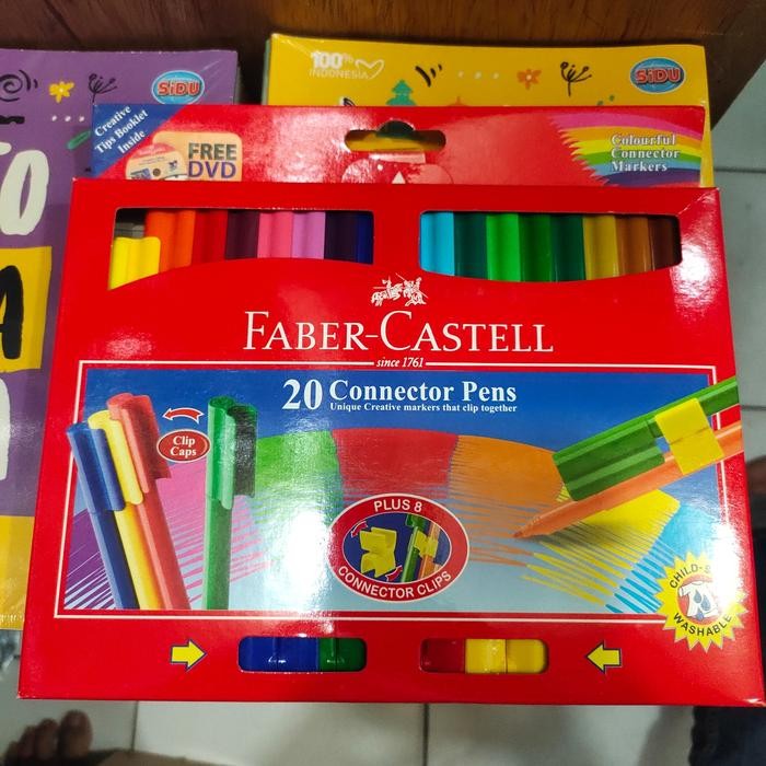 

Faber Castell 20 Connector Pens Free Dvd / Pcs