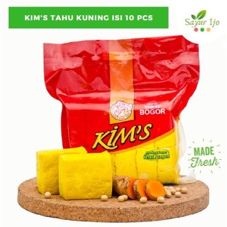 

Pilihan- Kim'S Tahu Kuning Isi 10 Pcs Fresh Premium Yellow Tofu Kunyit Segar