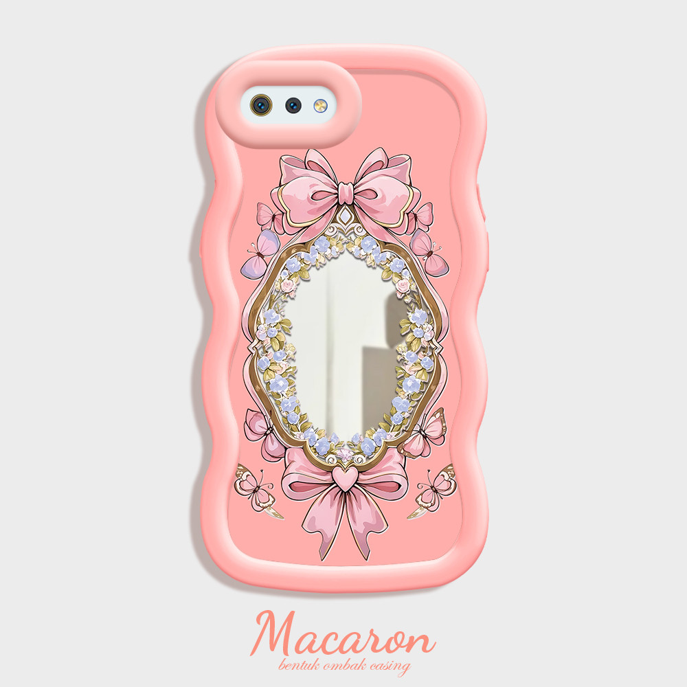 Casing Hp Untuk OPPO A1K Mirror Cassing Phone Berbagai Warna Case Mode Kupu Kesing MKL 4083 JZ