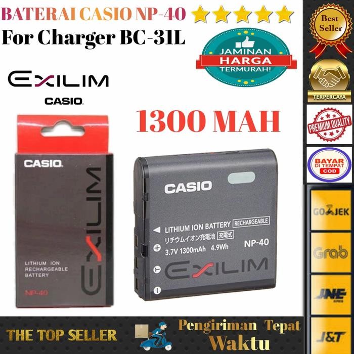 Baterai Casio NP40 Battery Casio exellim NP-40