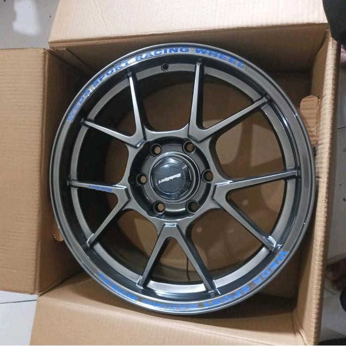 velg mobil ring 18 JF LUXURY LEBAR 8,5 ET 20 velg r18 Fortuner Hilux strada triton Pajero Ford
