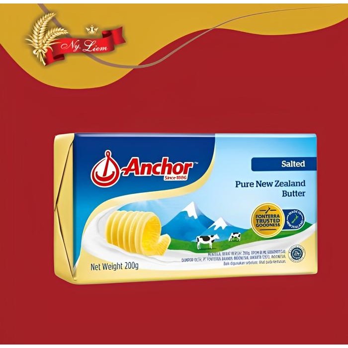 

Pilihan- Anchor Salted Butter 200Gr (Gojek/Grab Only)
