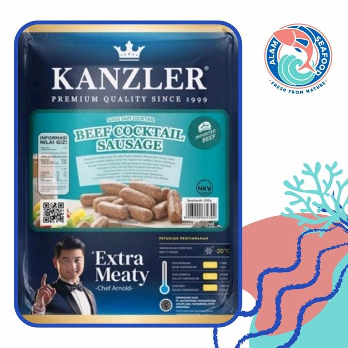 

Pilihan- Kanzler Sosis Beef Cocktail 500 Gr