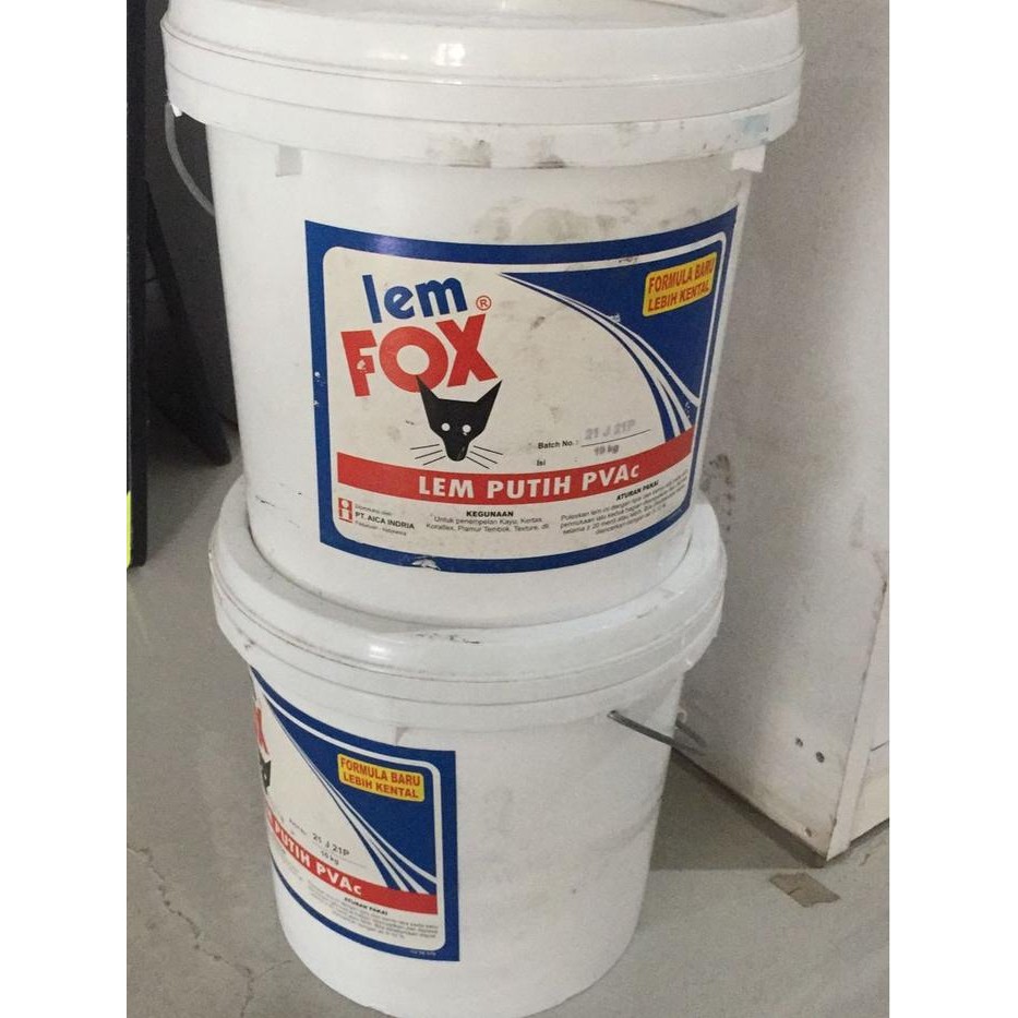 

Fox Lem Putih Pvac Biru Ember 10 Kg