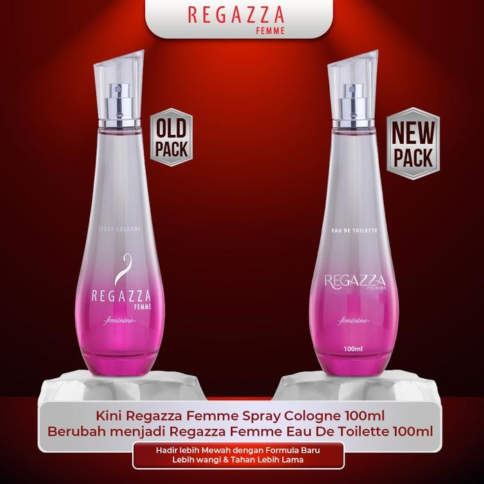 Pilihan- Regazza Femme Spray Cologne Feminine (Pink) 100Ml