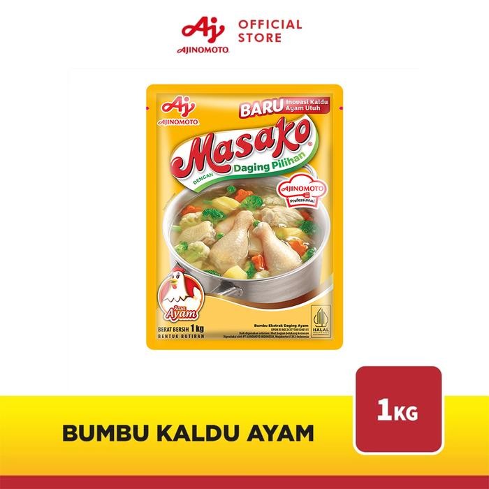 

Pilihan- Masako Bumbu Kaldu Ayam Penyedap Rasa 1Kg