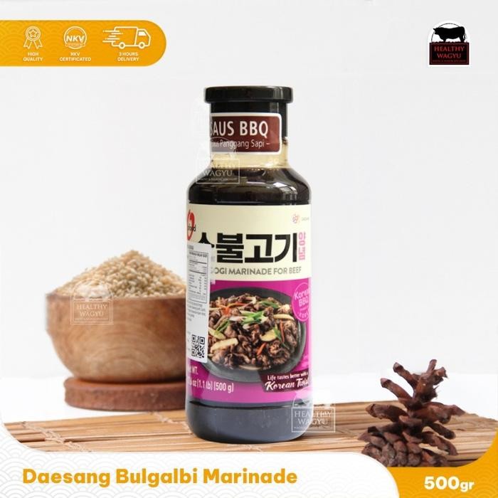 Pilihan- Daesang Bulgalbi Marinade 500Gr Healthy Wagyu