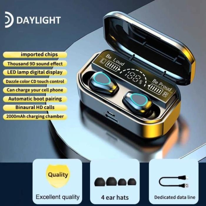 TWS BT Wireless V5.3 G28 - True Wireless Headset with Powerbank