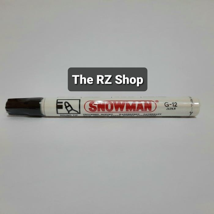 

New Spidol Snowman Marker G-12 Permanent (Snowman)